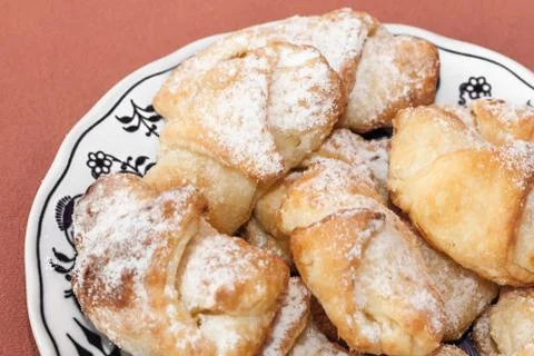 Sweet bread rolls Stock Photos
