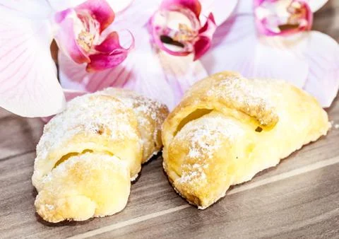 Sweet bread rolls Stock Photos