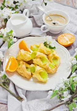 Sweet breakfast Foto stock