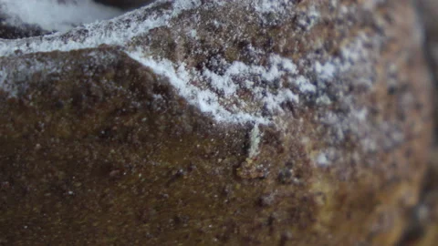 Sweet bun on rotating background Stock Footage 106929074