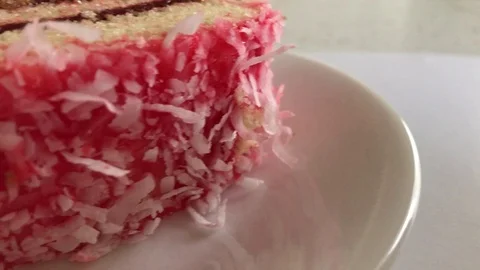 Sweet Cake Dessert  Stock Footage 80290886