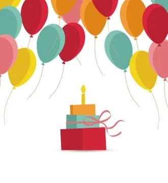 Sweet Cake Stock Illustration