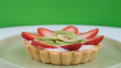 Sweet cake rotate Stock Footage 238833628