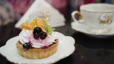 Sweet cakes Stock Footage 146141311