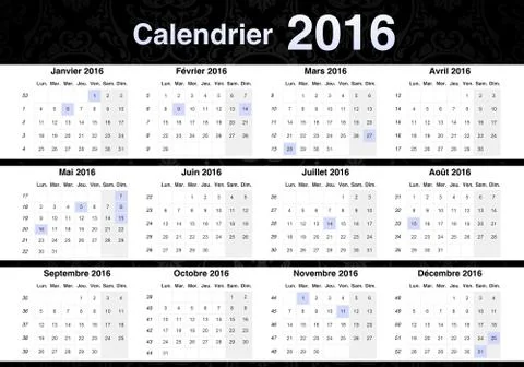 Sweet Calendar 2016 Illustration