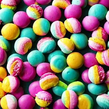 Sweet candies Illustrazione stock