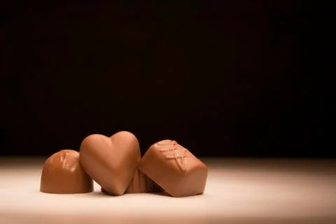 Sweet candy chocolates Stock Photos