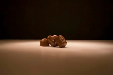 Sweet candy chocolates Stock Photos