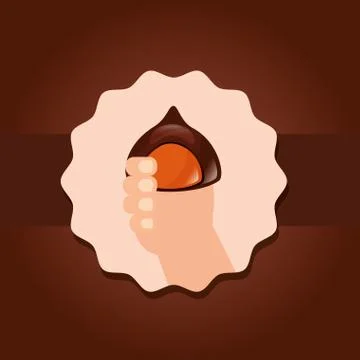 Sweet candy concept Illustrazione stock