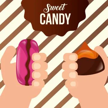 Sweet candy concept Stock Illustration