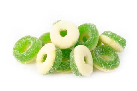Sweet candy gummy Stock Photos
