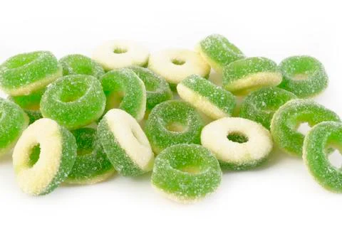 Sweet candy gummy Stock Photos