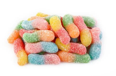Sweet candy gummy Stock Photos
