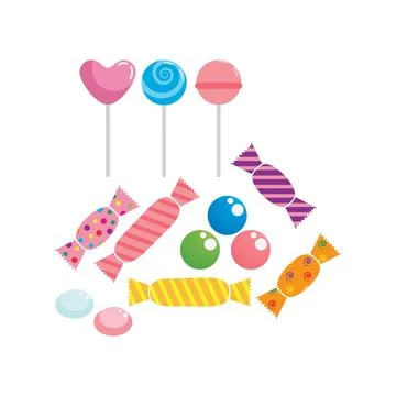 Sweet Candy icon Stock Illustration