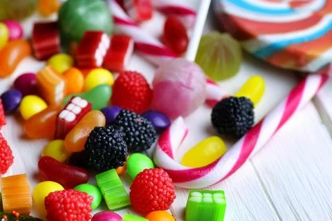 Sweet candy jelly bean 스톡 사진