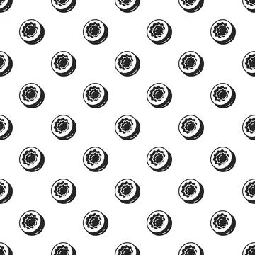 Sweet candy pattern seamless Illustrazione stock