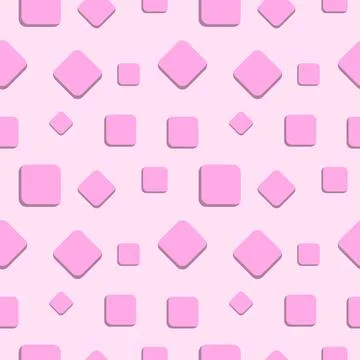 Sweet Candy Seamless Pattern Design Template. Rounded Square Shape Ornament.. Stock-Illustration