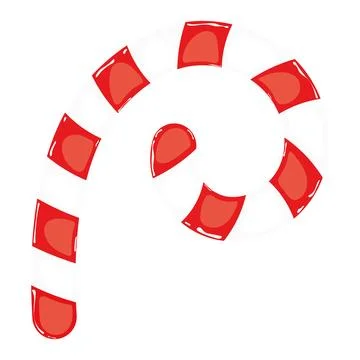 Sweet candycane icon Candy bar Vector Stock Illustration