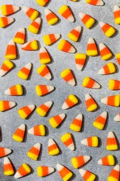 Sweet Candycorn Candy for Halloween Fotos de archivo