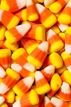 Sweet Candycorn Candy for Halloween Fotos de archivo