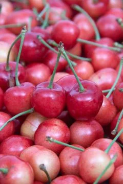 Sweet cherries Stock Photos