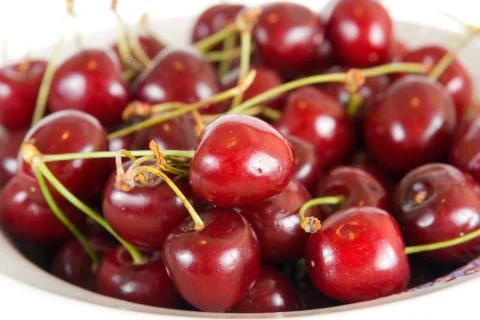 Sweet cherries Stock Photos