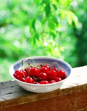 Sweet cherries Stock Photos