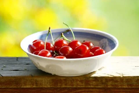 Sweet cherries Stock Photos