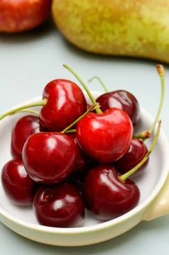 Sweet cherries Stock Photos