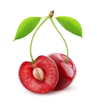 Sweet cherries Stock Photos