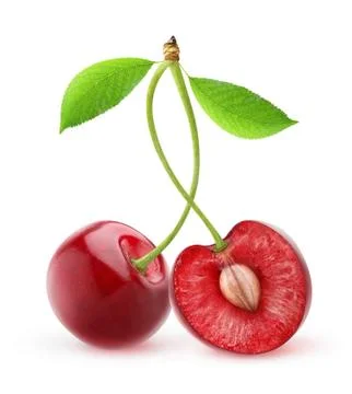 Sweet cherries Foto stock