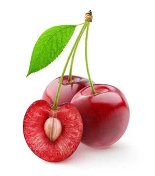 Sweet cherries Stock Photos