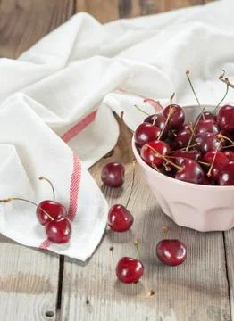Sweet cherries Foto stock