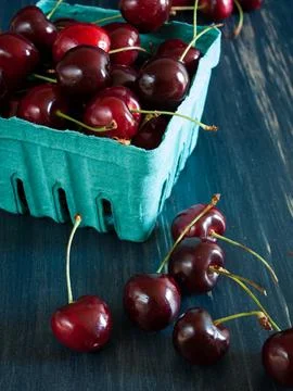 Sweet cherries Stock Photos