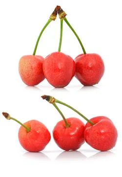 Sweet cherry Stock Photos
