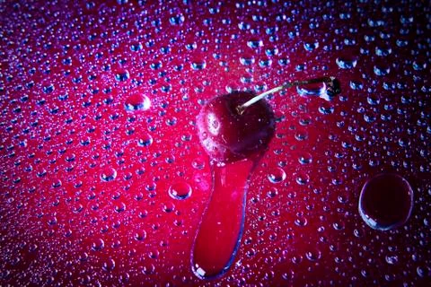 Sweet cherry. Stock Photos