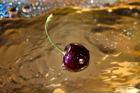 Sweet cherry. Stock Photos