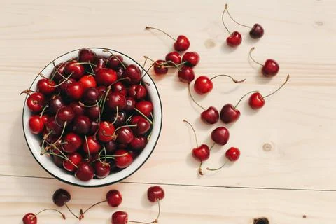 Sweet cherry Stock Photos
