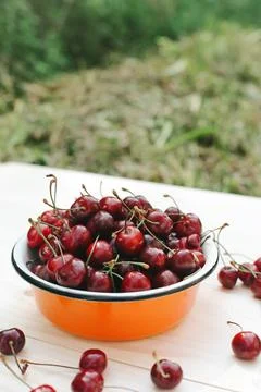 Sweet cherry Stock Photos