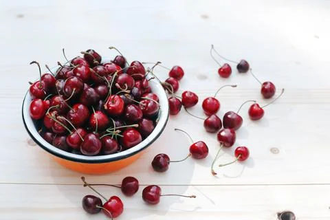 Sweet cherry Stock Photos