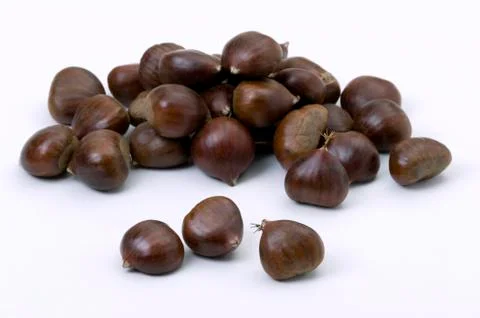 Sweet chestnuts Stock Photos