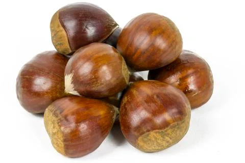 Sweet chestnuts Stock Photos