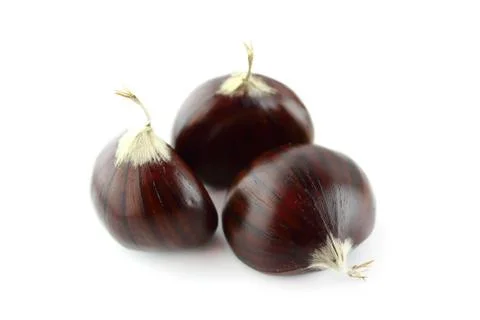 Sweet chestnuts Stock Photos