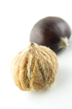 Sweet chestnuts Stock Photos