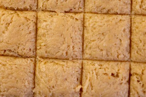 Sweet chikki Squares Stock Photos