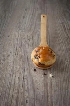 Sweet chocolate bread Stock Photos