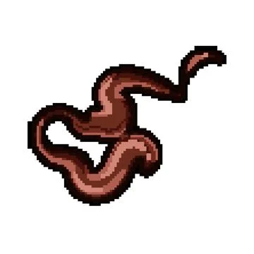 Sweet chocolate drip sause pixel art vector illustration Stock Illustration