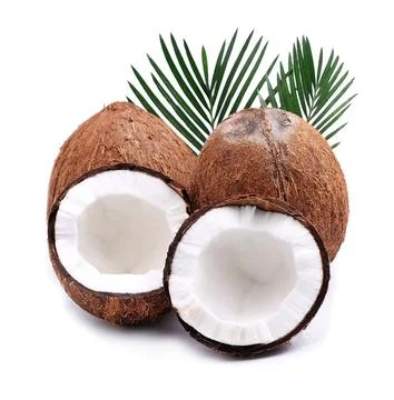 Sweet coconuts Stock Photos