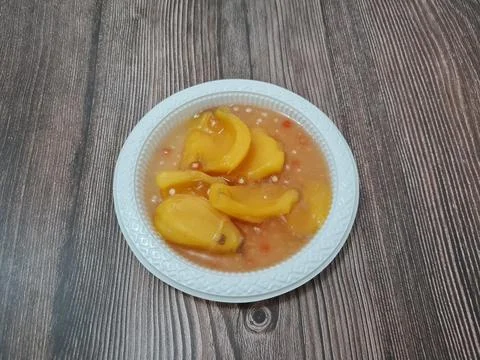 Sweet compote Stock Photos