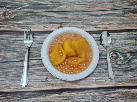 Sweet compote Stock Photos